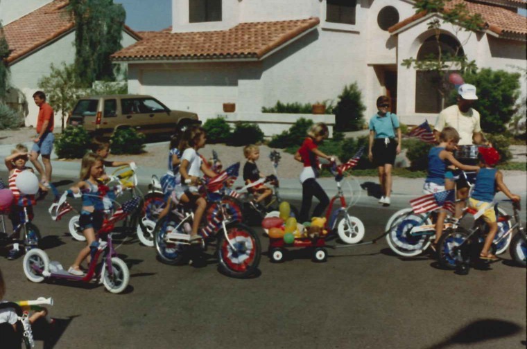 Bike Parade for the 4th of July